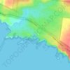 Loch Ard Gorge topographic map, elevation, terrain