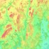 Palojoki topographic map, elevation, terrain