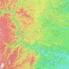 Colo River topographic map, elevation, terrain