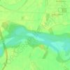 Po topographic map, elevation, terrain