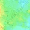 Cranbourne East topographic map, elevation, terrain