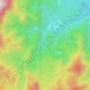 Umiray River topographic map, elevation, terrain