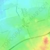 Cangrejeras topographic map, elevation, terrain