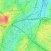 Duddeston Viaduct topographic map, elevation, terrain