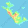 Bathurst Island topographic map, elevation, terrain