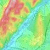 Ramapo River topographic map, elevation, terrain