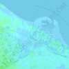 The Wave Fish Pond topographic map, elevation, terrain