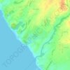 Nuanu Creative City topographic map, elevation, terrain