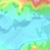Whenuakite River topographic map, elevation, terrain