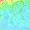 Palácio dos Arcebispos topographic map, elevation, terrain