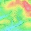 Central Park topographic map, elevation, terrain