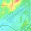 Village Creek topographic map, elevation, terrain