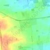 Threekingham topographic map, elevation, terrain