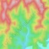 Lac d'Eygluy topographic map, elevation, terrain