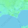 Charlotte Harbor topographic map, elevation, terrain