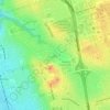 McNicoll Park topographic map, elevation, terrain