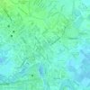 Lapaz District Plaza topographic map, elevation, terrain