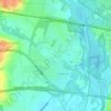 River Misbourne topographic map, elevation, terrain