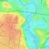 Pipemaker's Park topographic map, elevation, terrain
