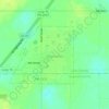 O'Donnell topographic map, elevation, terrain