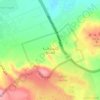 El Hassana Dome Protectorate topographic map, elevation, terrain