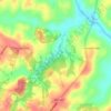 Stout Bottle Branch topographic map, elevation, terrain
