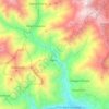 Val Soana topographic map, elevation, terrain