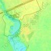 Werribee Park topographic map, elevation, terrain