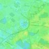 Park am Weißen See topographic map, elevation, terrain