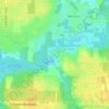 Lithia Springs topographic map, elevation, terrain