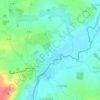 Les Martellières topographic map, elevation, terrain