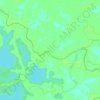 Magdalena River topographic map, elevation, terrain