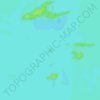 Slate Islands topographic map, elevation, terrain