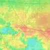 Lake CIty topographic map, elevation, terrain