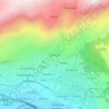 Domianaz topographic map, elevation, terrain