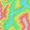 Southern Waiotauru River topographic map, elevation, terrain