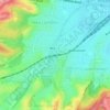 Styx Creek topographic map, elevation, terrain