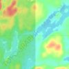 Cross Lake topographic map, elevation, terrain