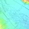 Waitaki River topographic map, elevation, terrain