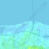 Seven Seas Waterpark & Resort topographic map, elevation, terrain