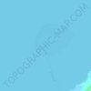 Medano Islet topographic map, elevation, terrain