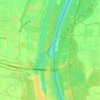 Rijn topographic map, elevation, terrain