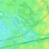 Plötzensee topographic map, elevation, terrain