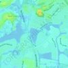 Lake Heron topographic map, elevation, terrain