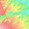 Wadi Laban topographic map, elevation, terrain