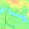 Medina River Natural Area topographic map, elevation, terrain