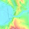 Orhei topographic map, elevation, terrain