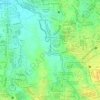 Zapote River topographic map, elevation, terrain
