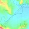 Umzimkulu topographic map, elevation, terrain