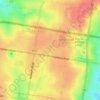 Melbourne Water Pipe Reserve topographic map, elevation, terrain